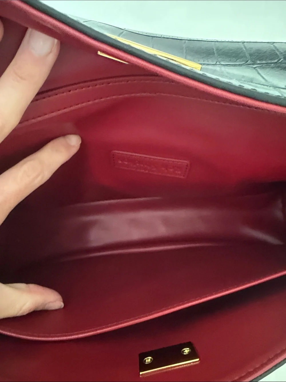 Valentina Bag - Croc Embossed - Picture 7 of 8